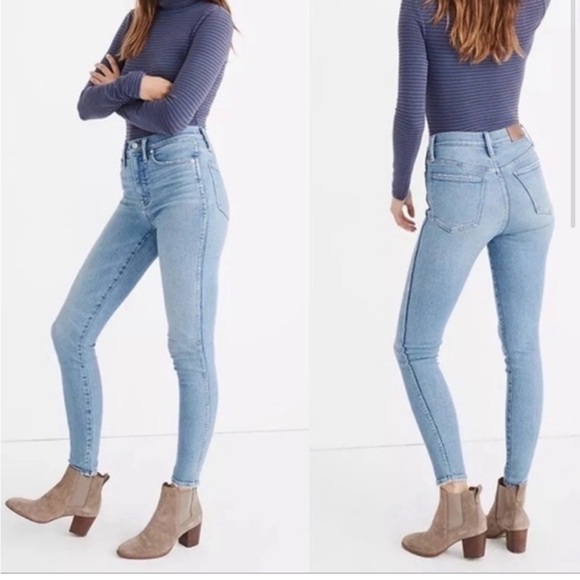 Madewell High Waisted Skinny Jeans - Picture 1 of 6